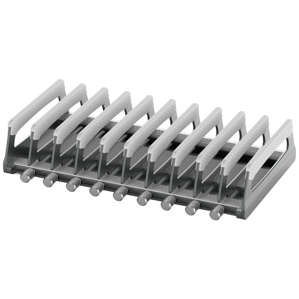 10 Slot Side-Adjust Stand