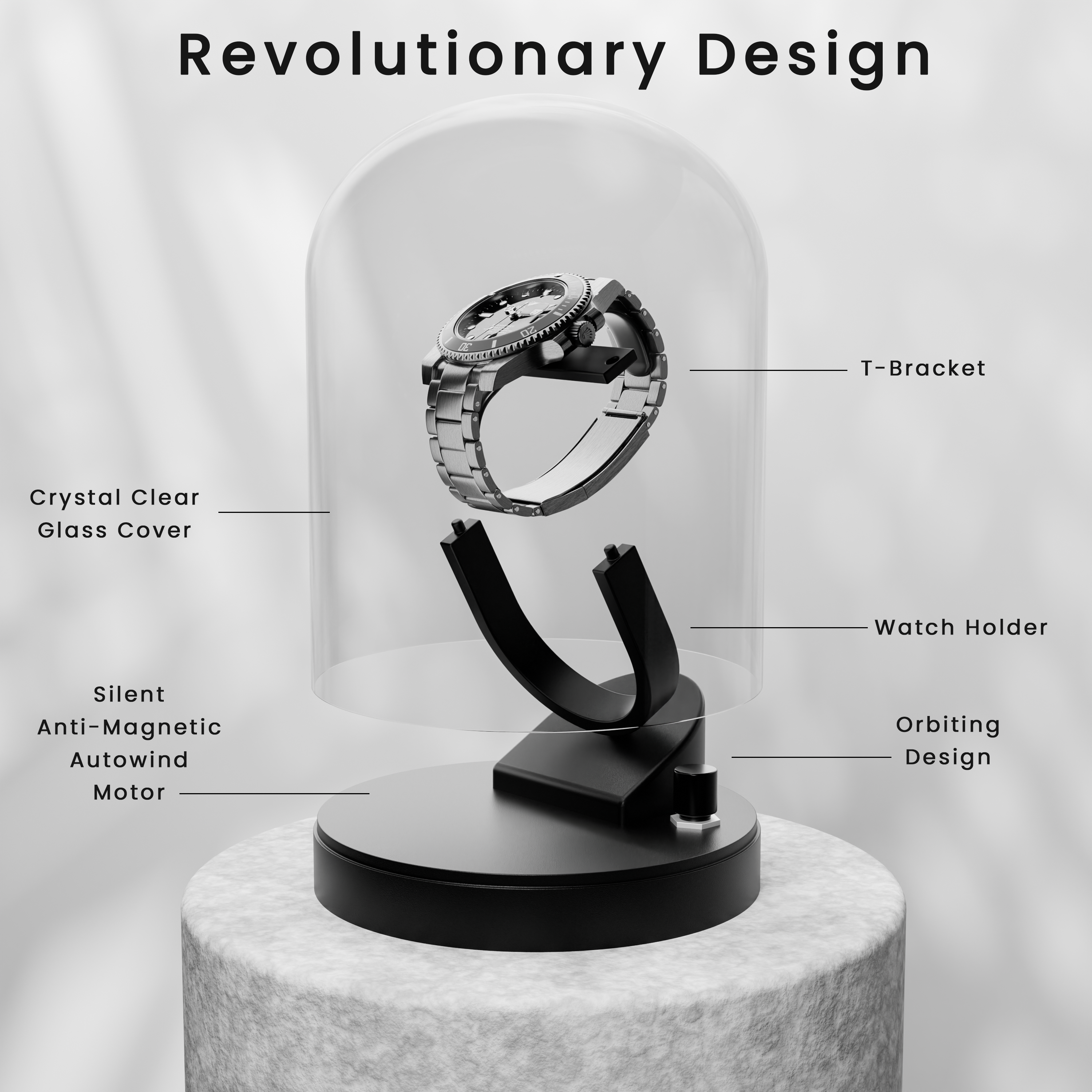 Orbit Watch Winder - Minimalist