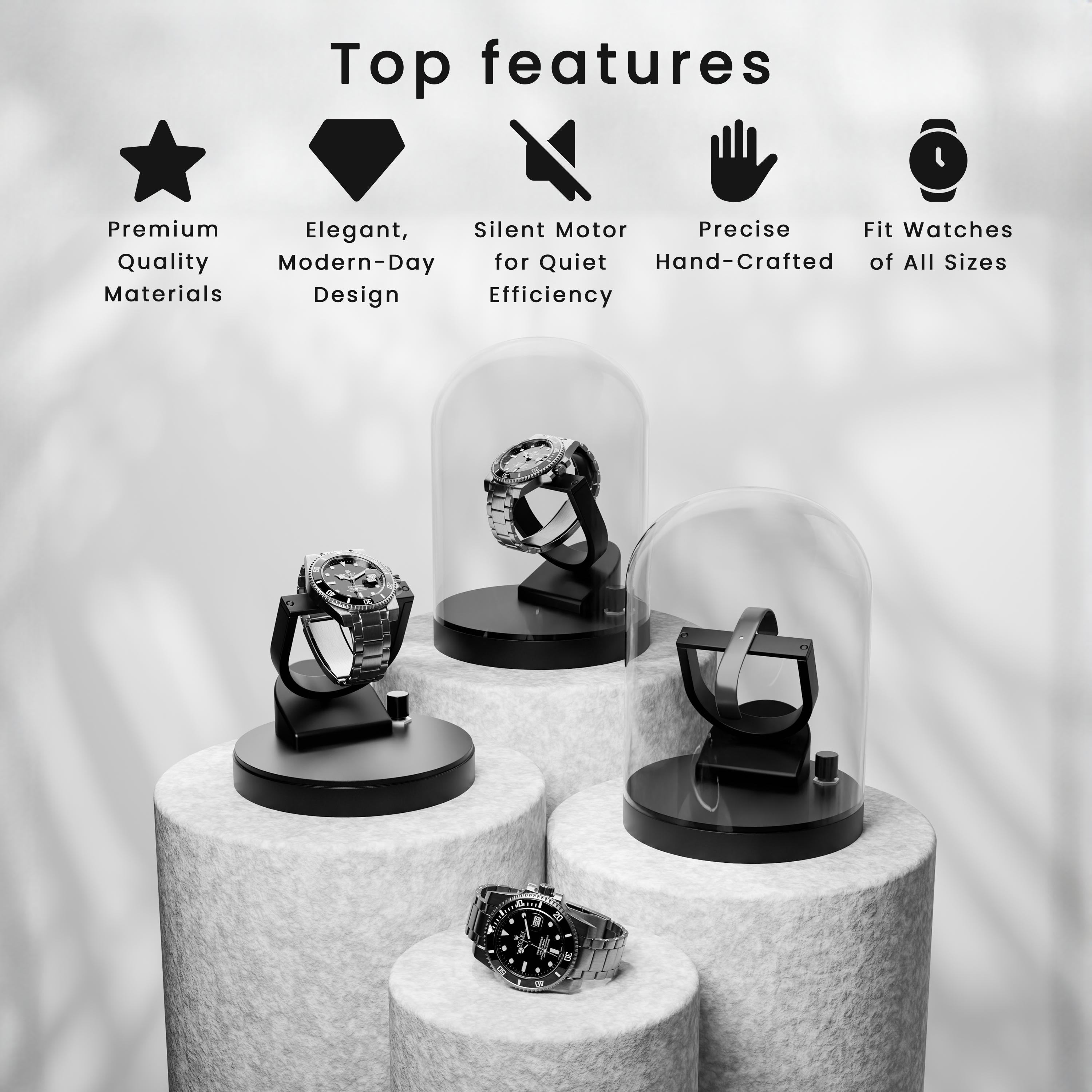 Orbit Watch Winder - Minimalist