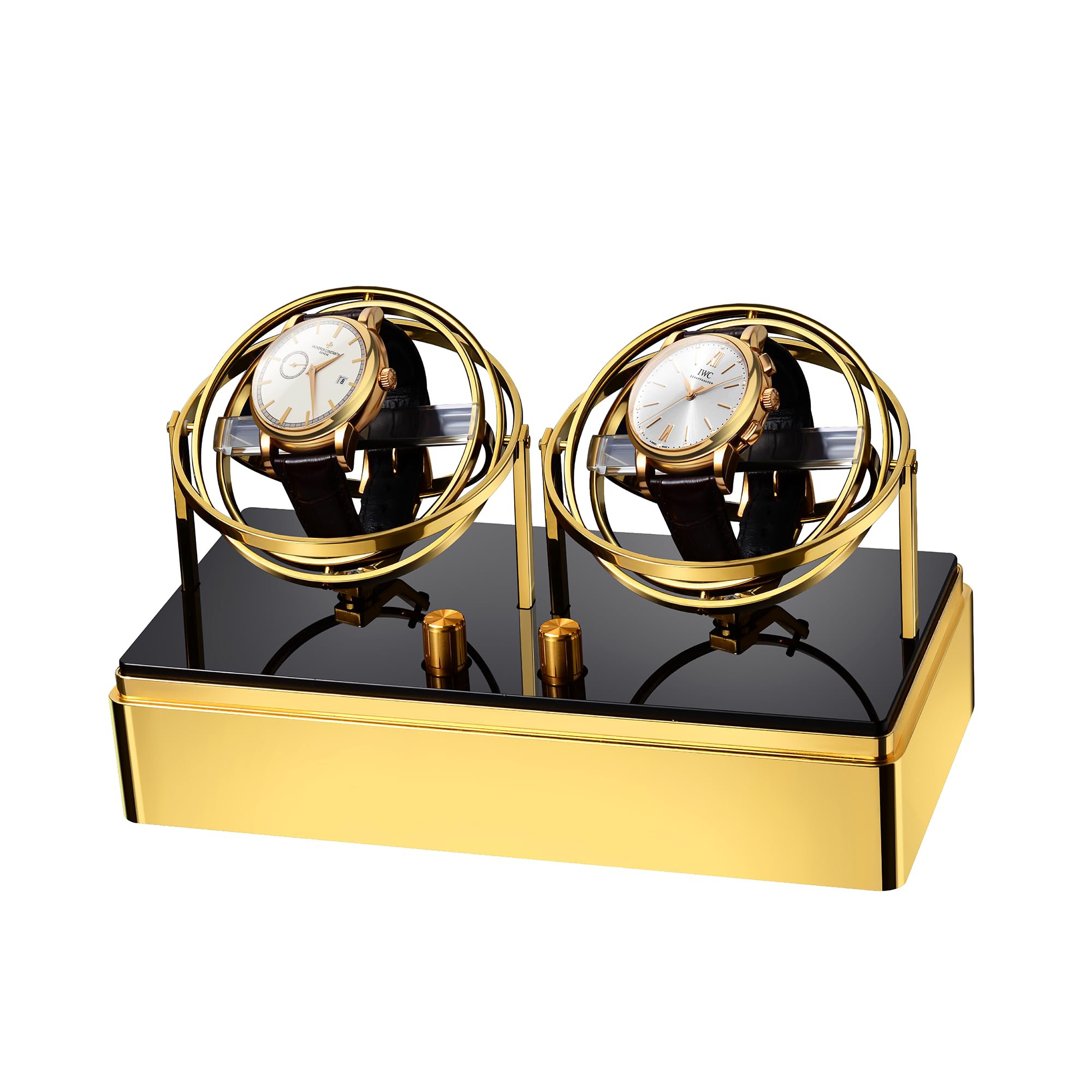 Orbit Dual Watch Winder - Gold