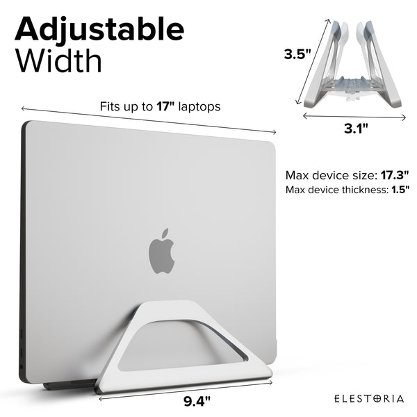 Gravity Laptop Stand - Silver