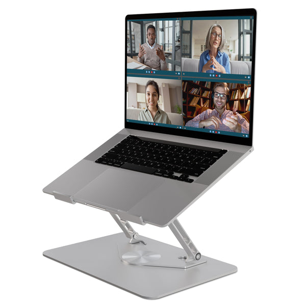 Adjustable Laptop Stand for Desk - Silver
